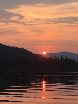 Crystal Lake in Montana